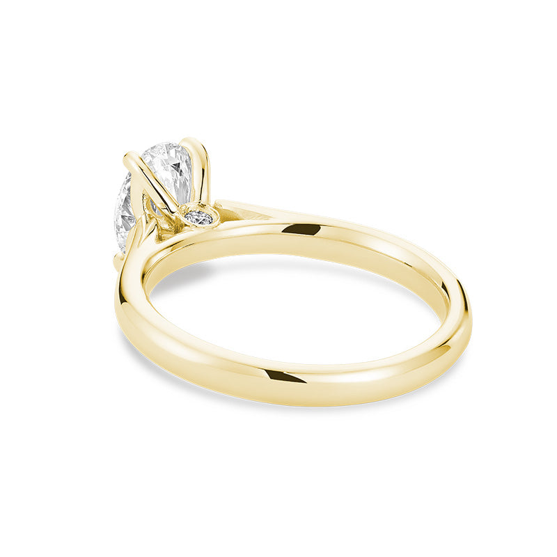Bague en diamant de laboratoire à 5 pierres