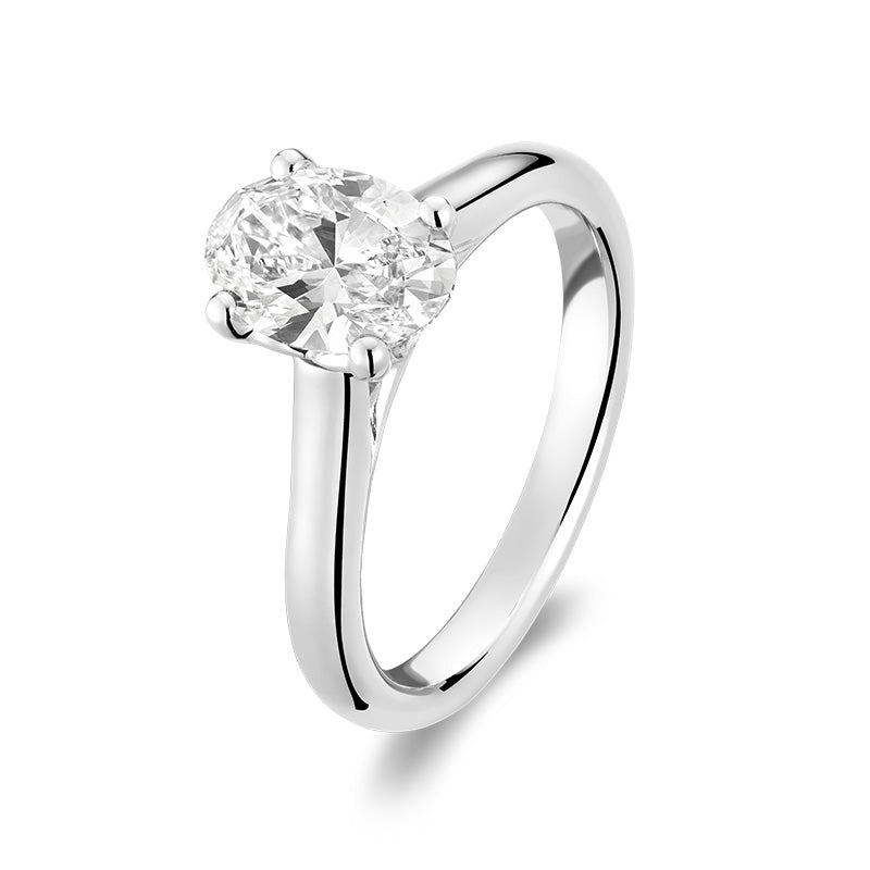 Bague en diamant de laboratoire à 5 pierres