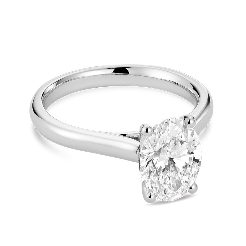Bague en diamant de laboratoire à 5 pierres