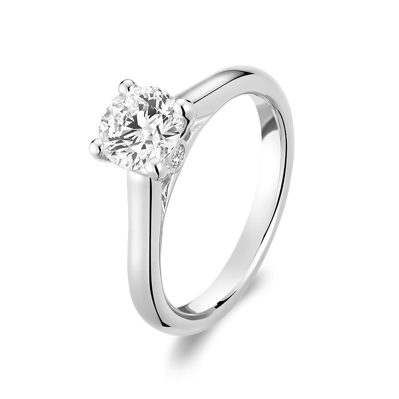 Bague en diamant de laboratoire à 5 pierres