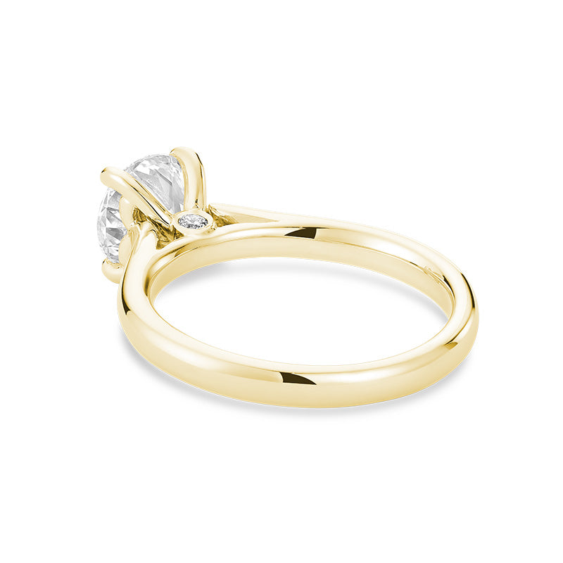 Bague en diamant de laboratoire à 5 pierres