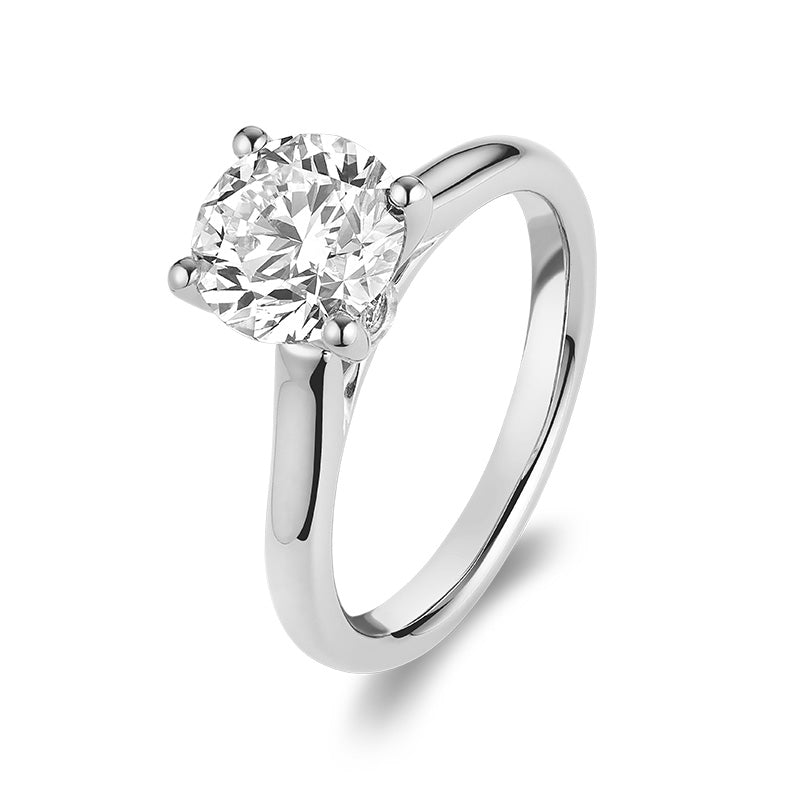 Bague en diamant de laboratoire à 5 pierres