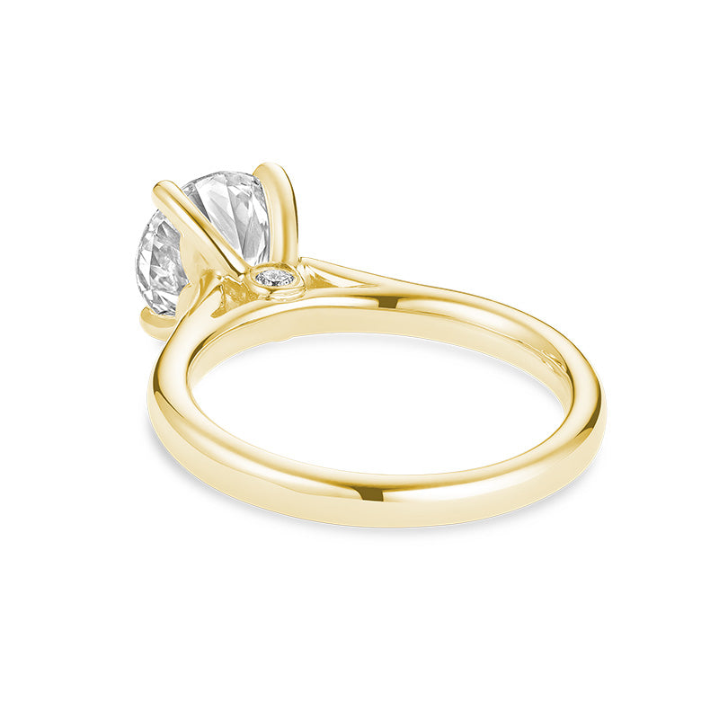 Bague en diamant de laboratoire à 5 pierres