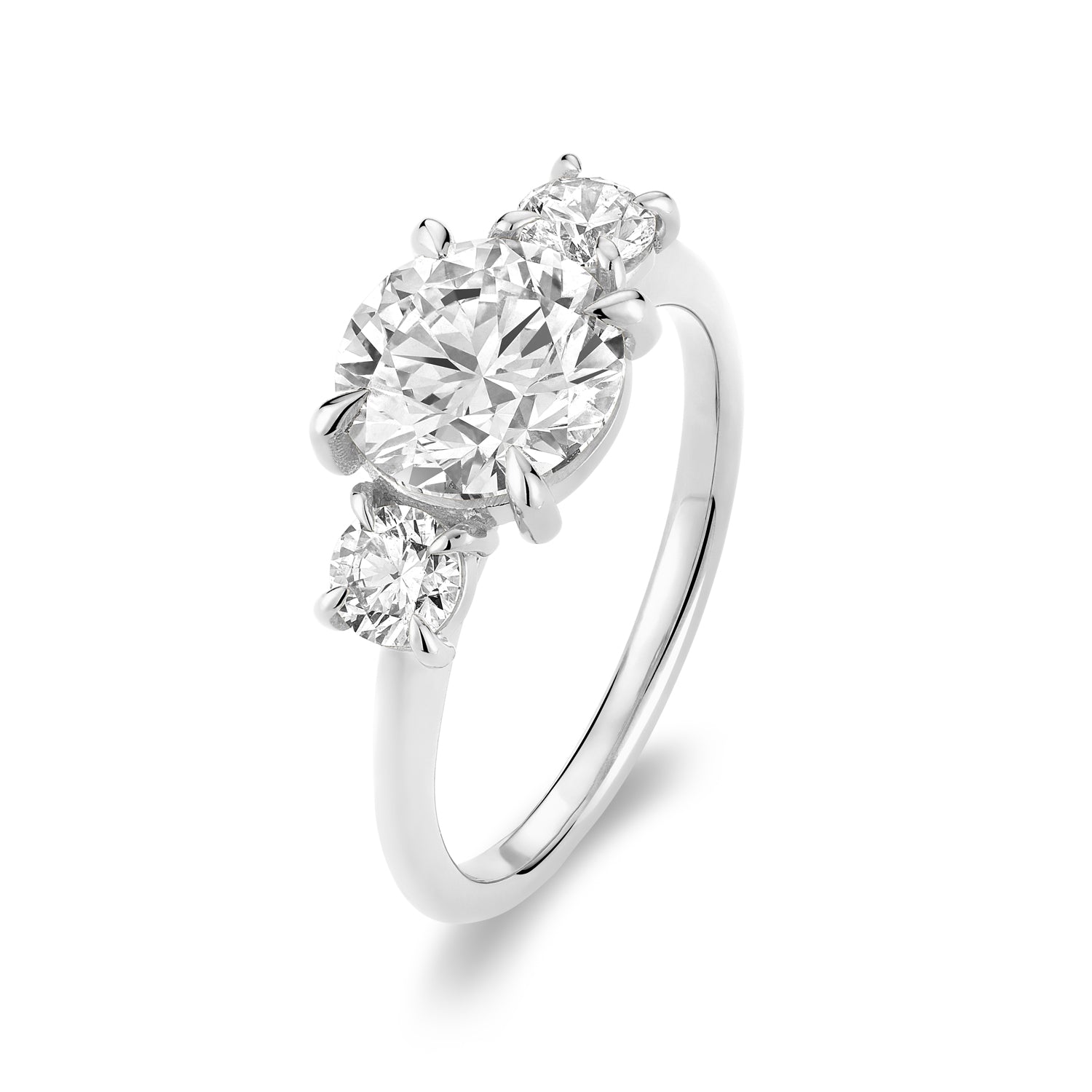 Trinity Bridal Collection Brilliant Cut Lab Grown Diamond Ring