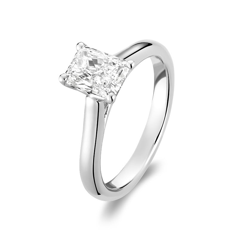 Bague en diamant de laboratoire à 5 pierres