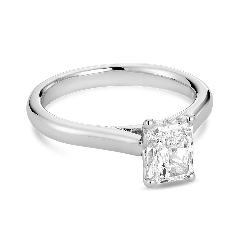 Bague en diamant de laboratoire à 5 pierres