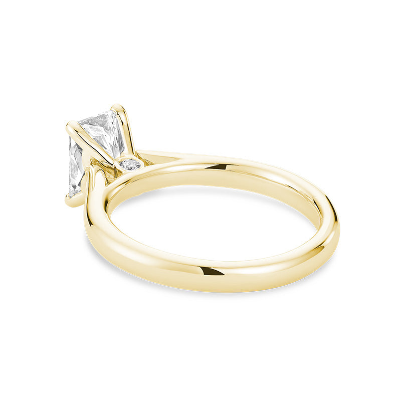 Bague en diamant de laboratoire à 5 pierres