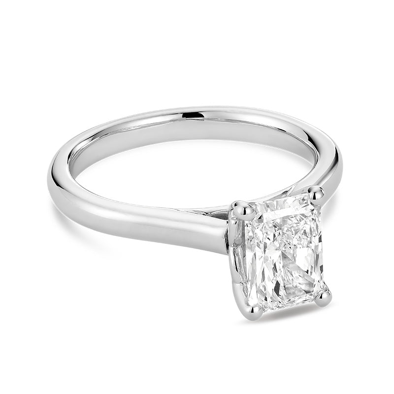 Bague en diamant de laboratoire à 5 pierres