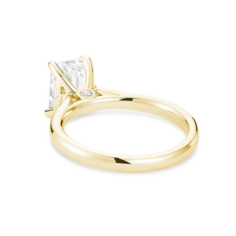 Bague en diamant de laboratoire à 5 pierres