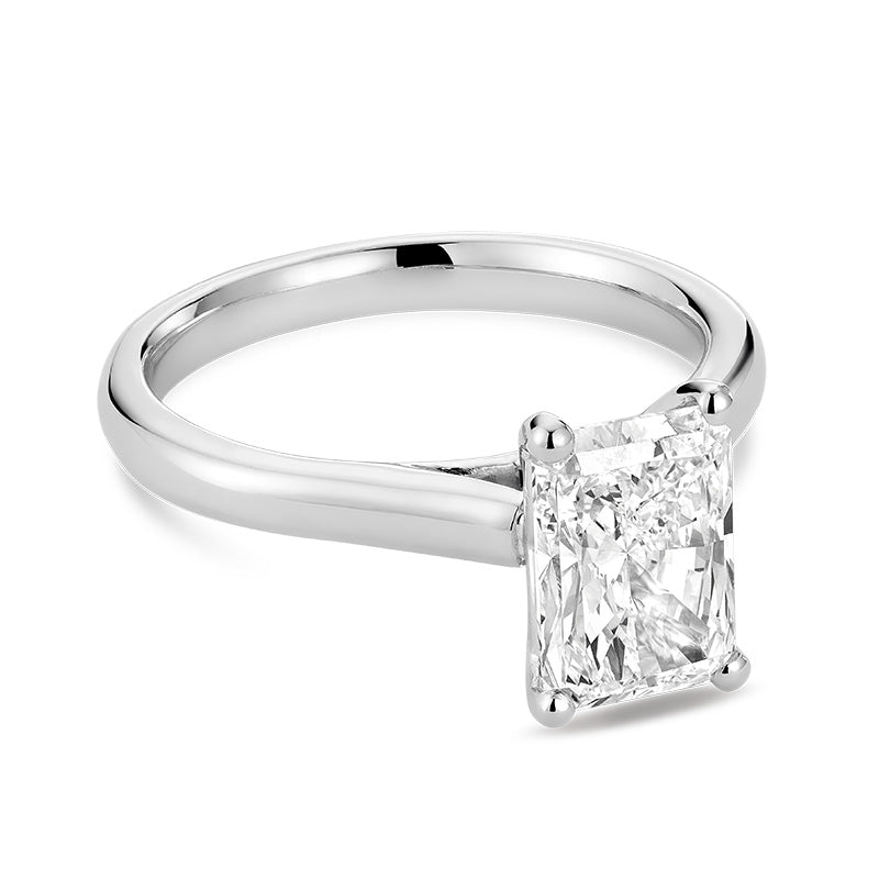Bague en diamant de laboratoire à 5 pierres