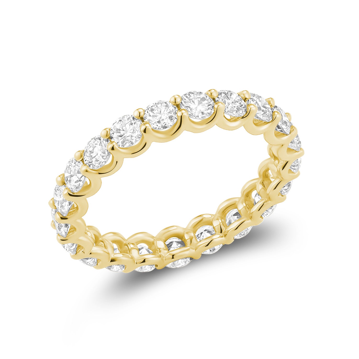 Eternity U-Setting Lab Grown Diamond Ring