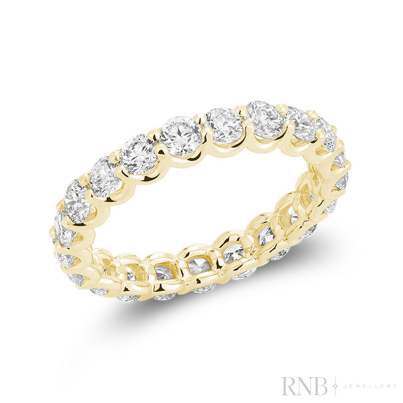 Eternity Elegant Diamond U-Setting
