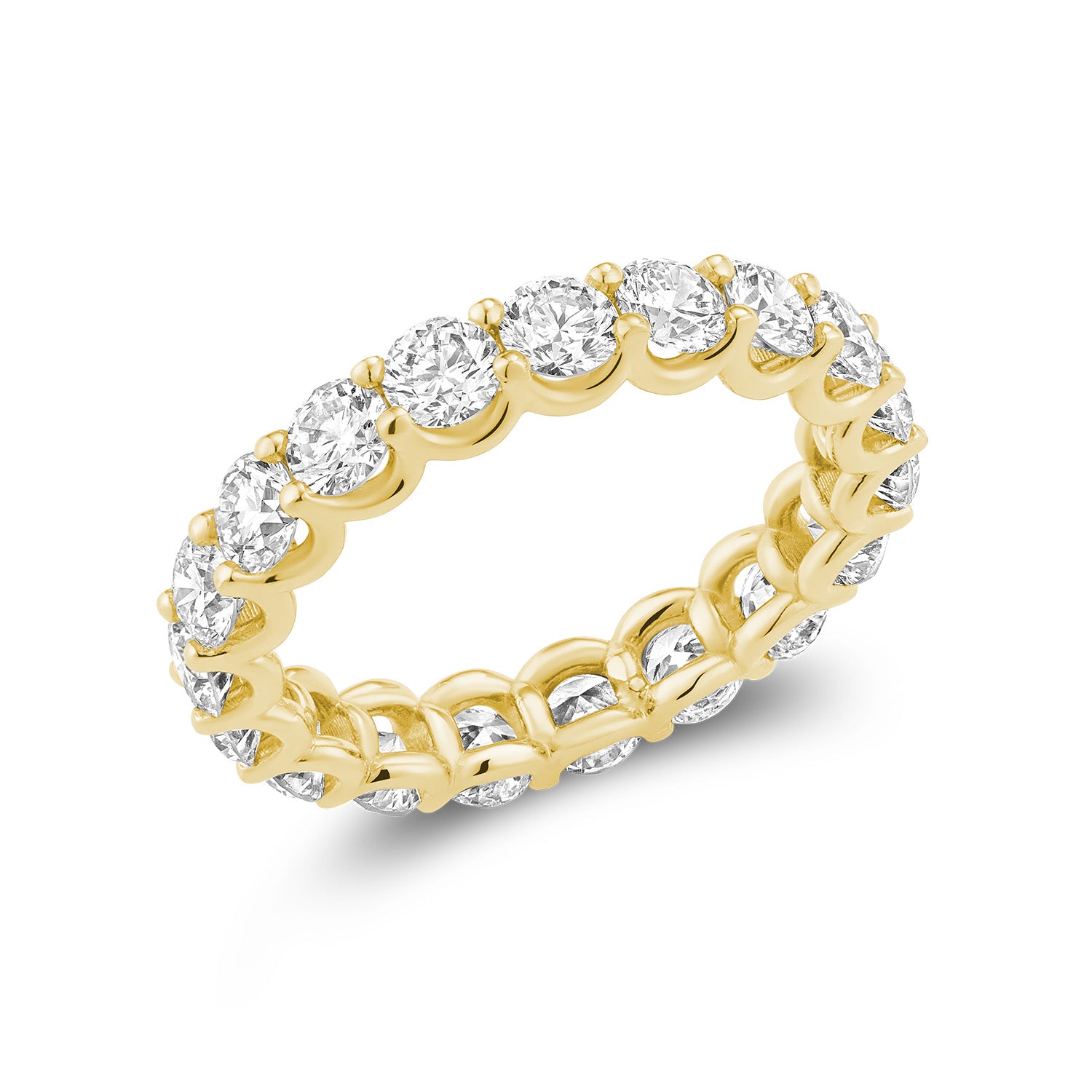 Eternity U-Setting Lab Grown Diamond Ring