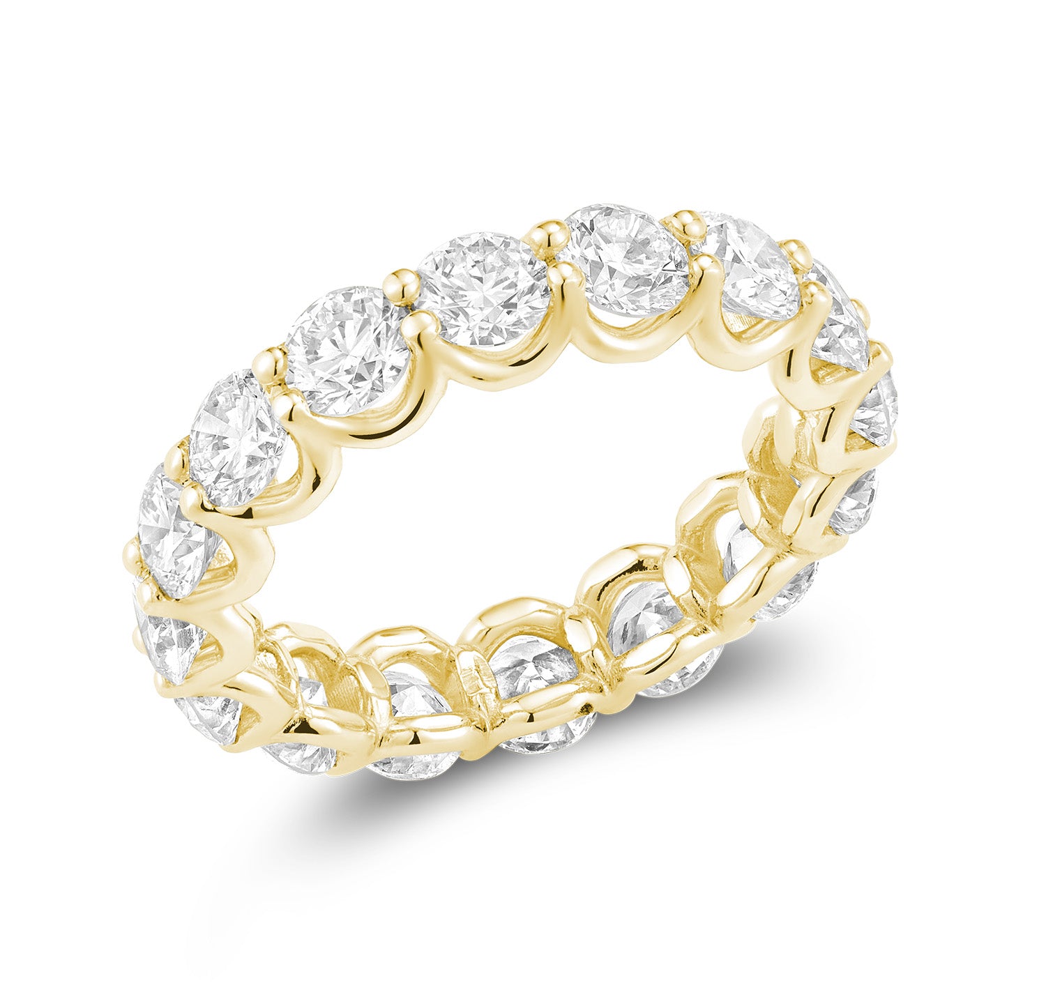 Eternity U-Setting Lab Grown Diamond Ring