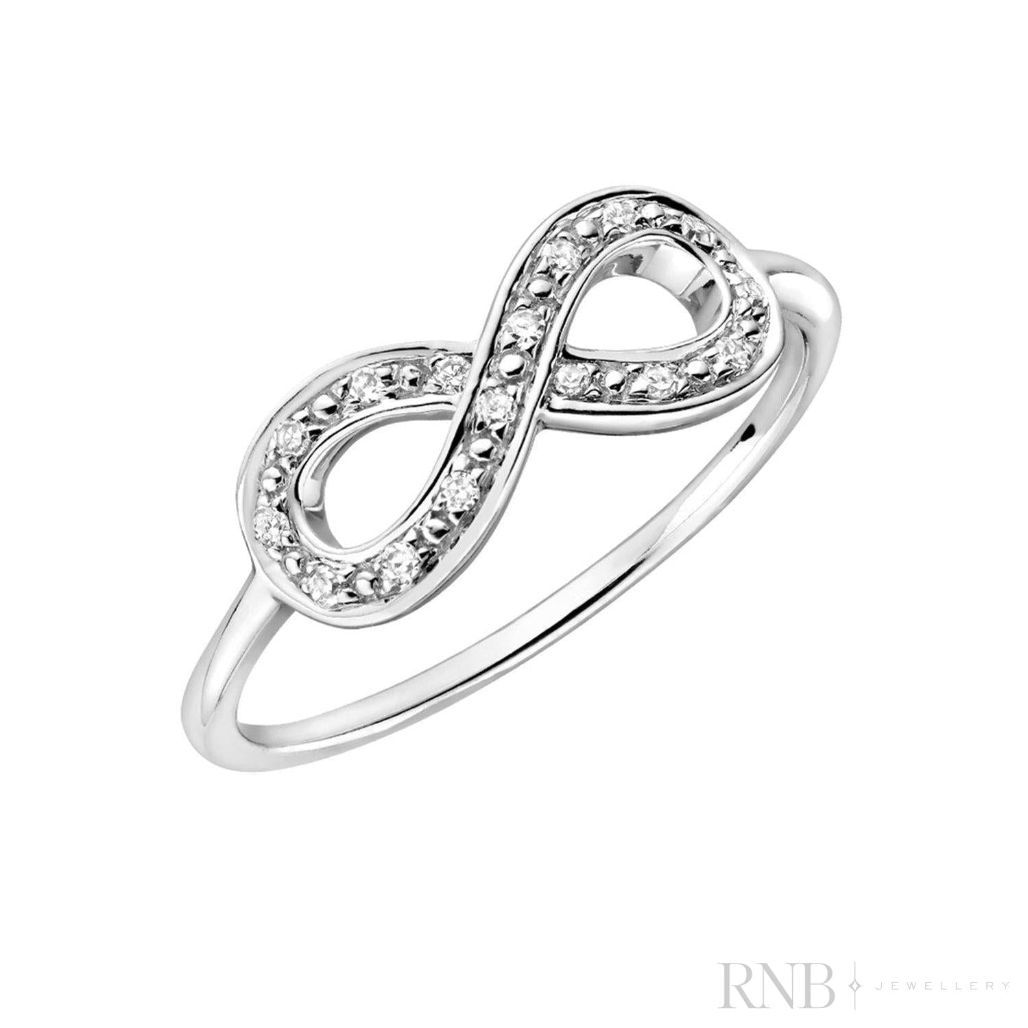 Diamond Infinity Ring-RNB Jewellery