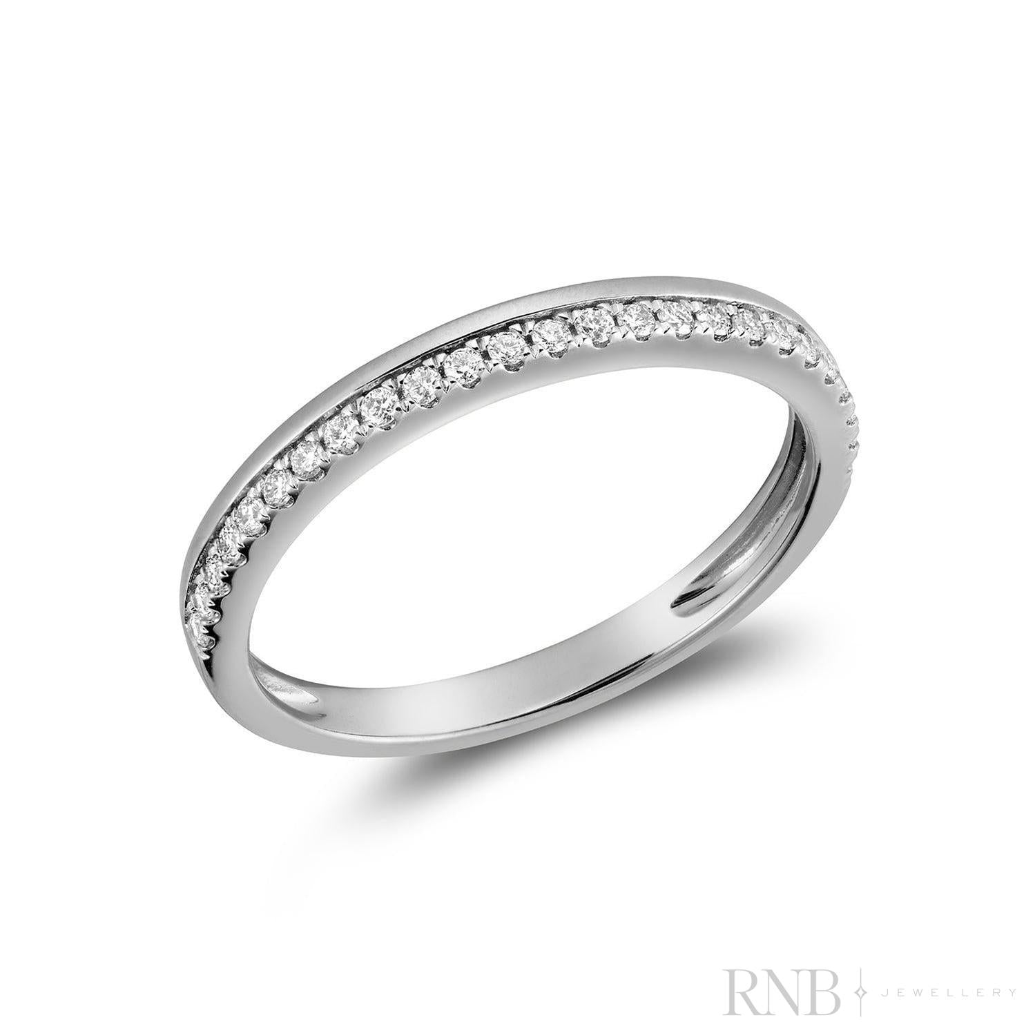 United Semi Eternity Diamond Ring-RNB Jewellery