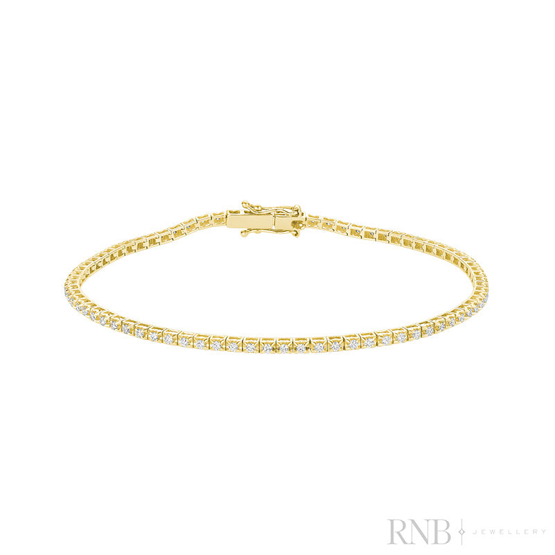 Mini Diamond Tennis Bracelet