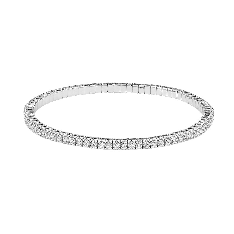 Lab Grown Elastic Bangle