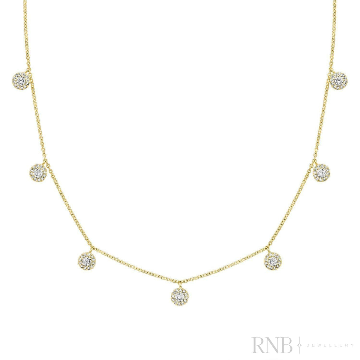 Diamond Necklace-RNB Jewellery