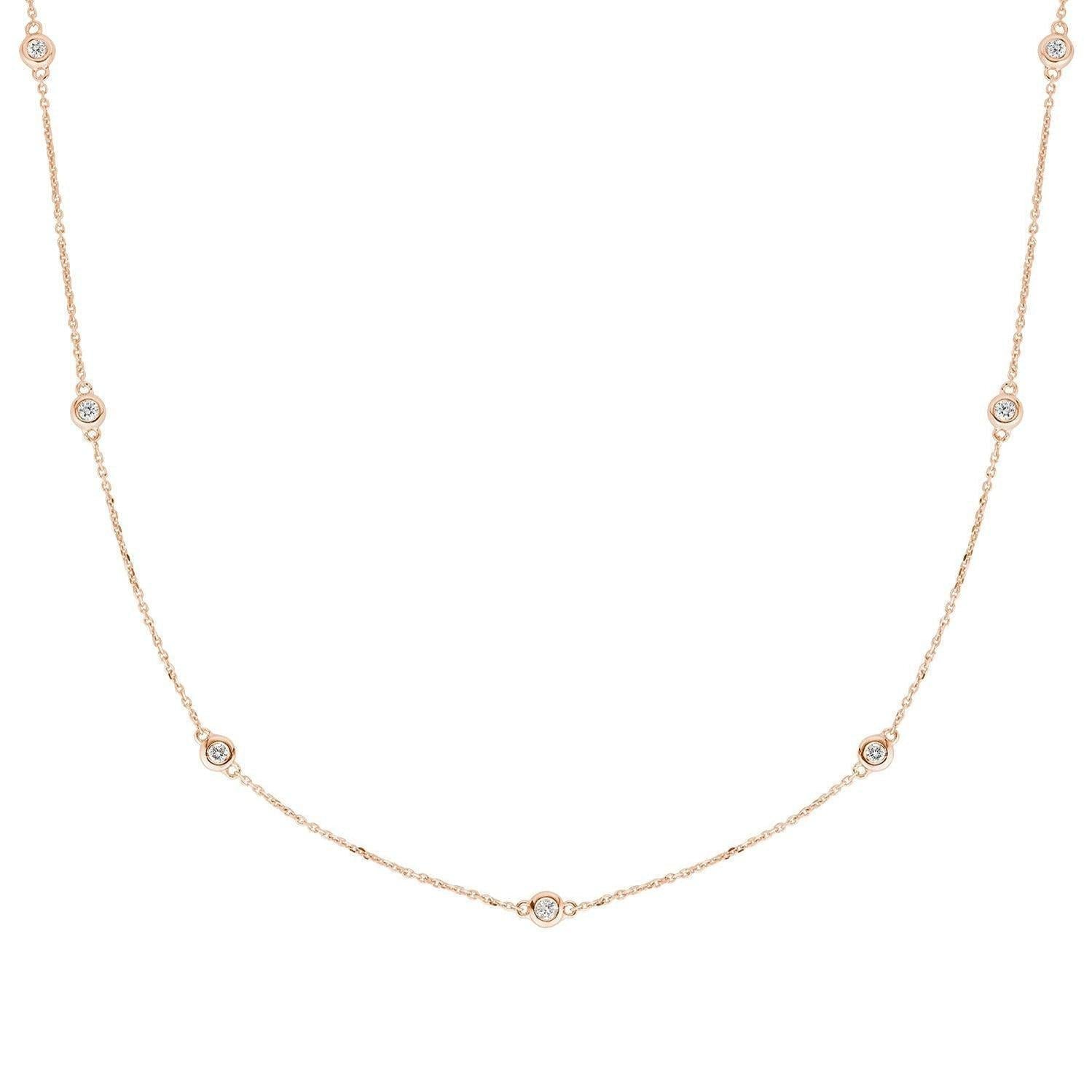 Diamond by the Yard Necklace-RNB Jewellery