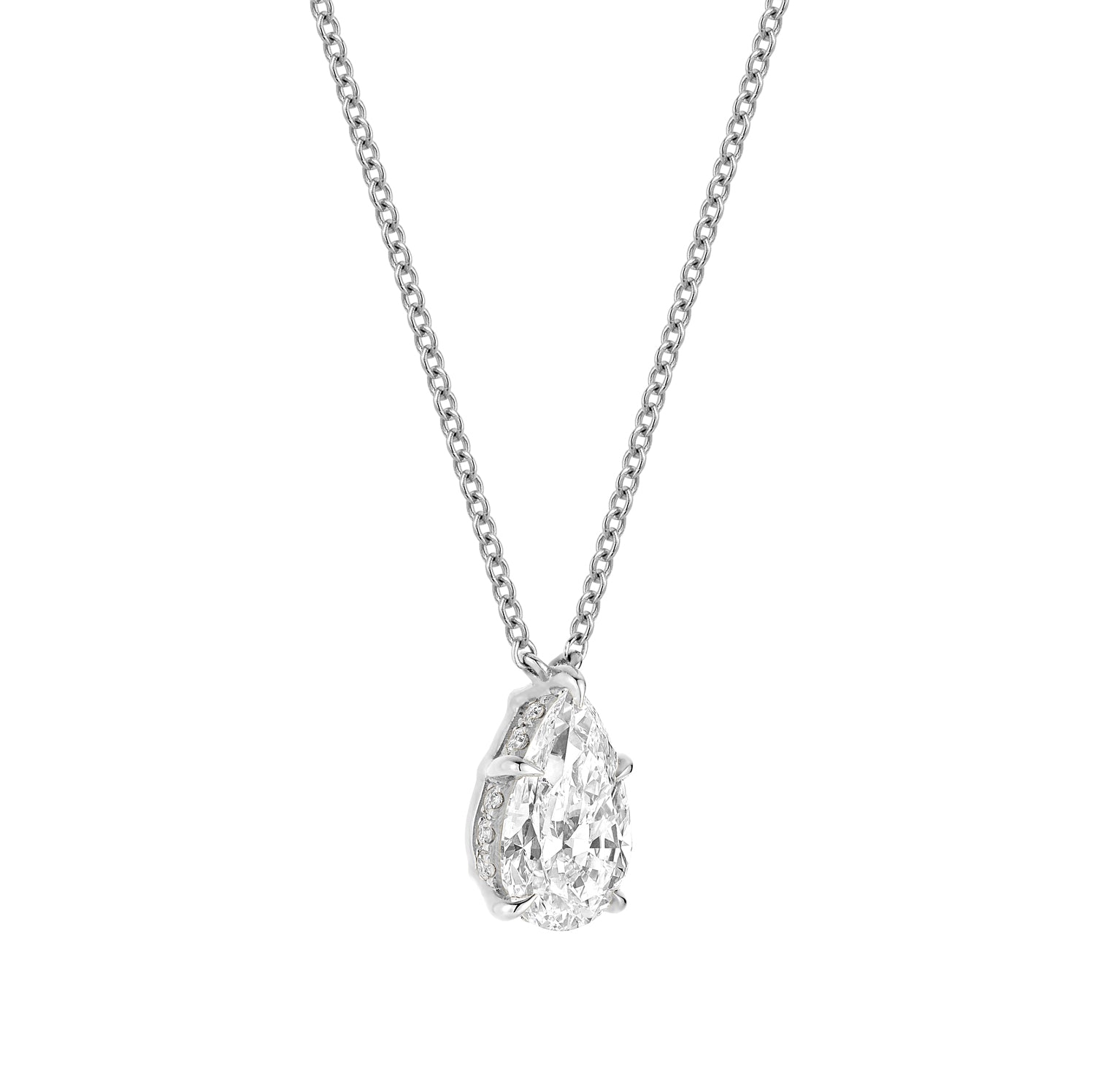 1.11CT White Gold back
