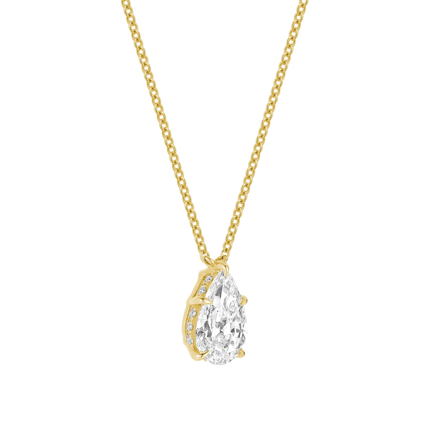 1.11CT Yellow Gold back