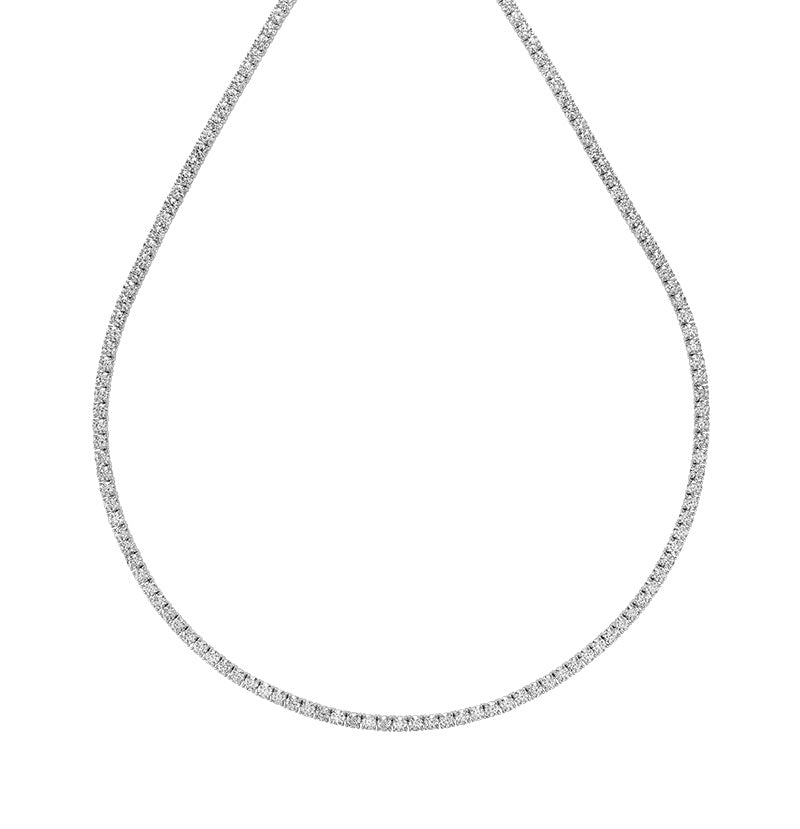 Collier de tennis cultivé en laboratoire