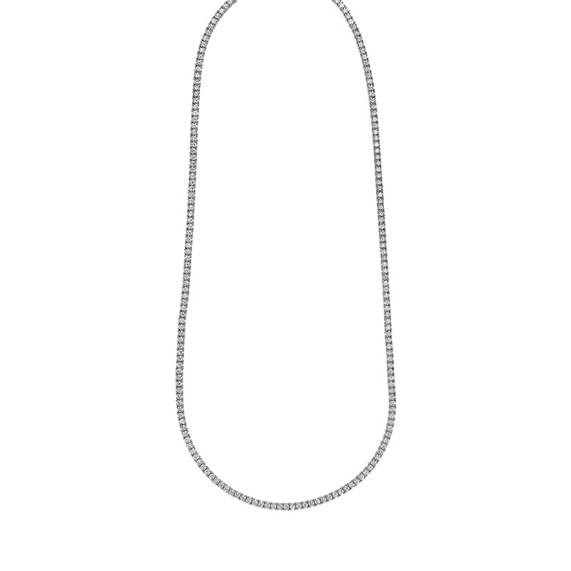 Collier de tennis cultivé en laboratoire