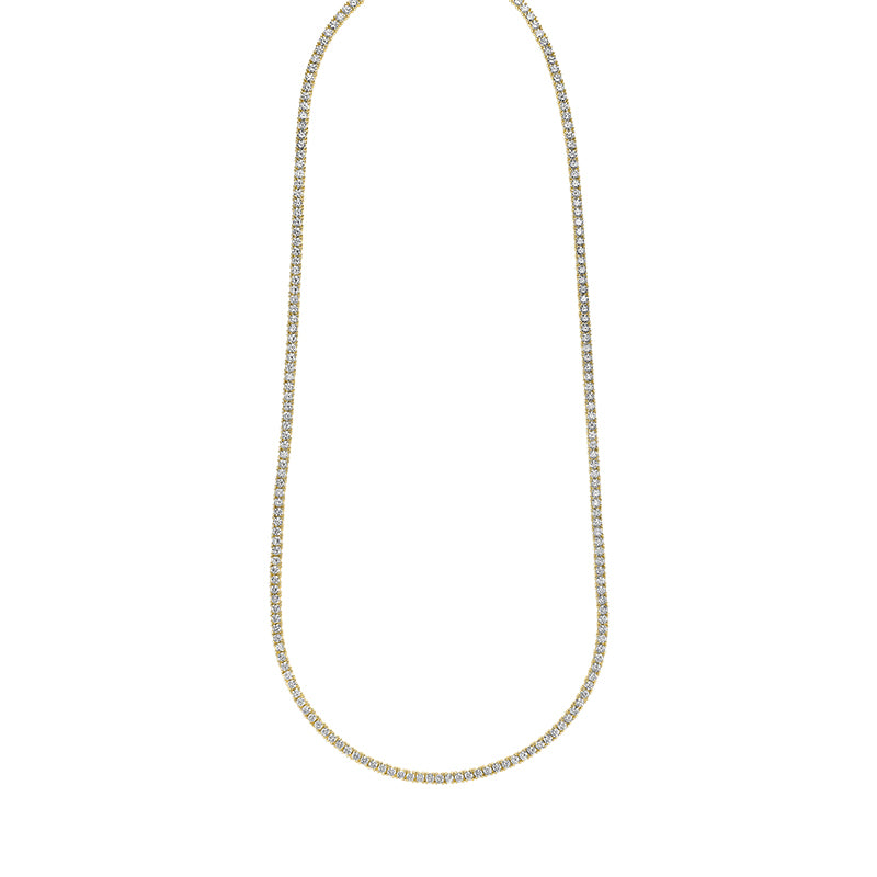 Collier de tennis cultivé en laboratoire