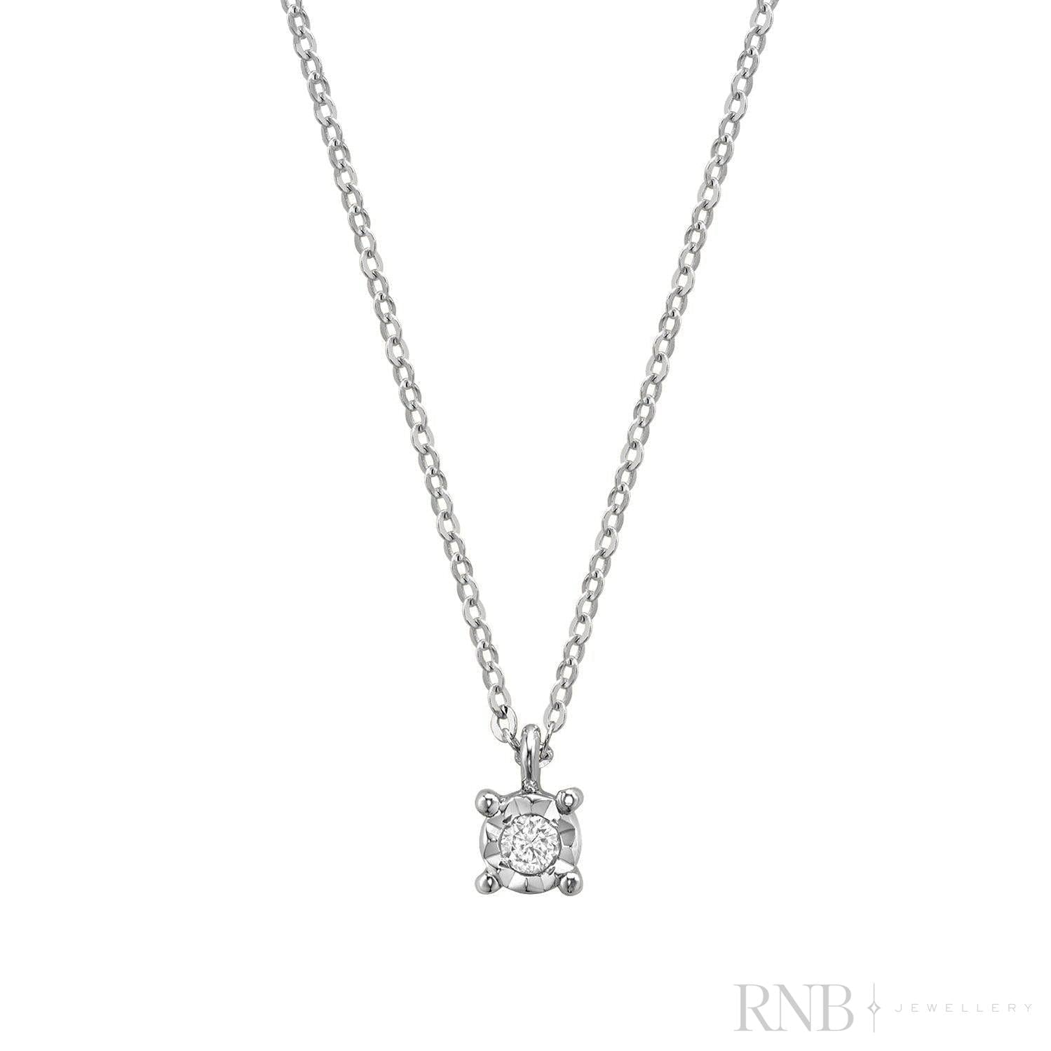 Illusion Diamond Pendant-RNB Jewellery