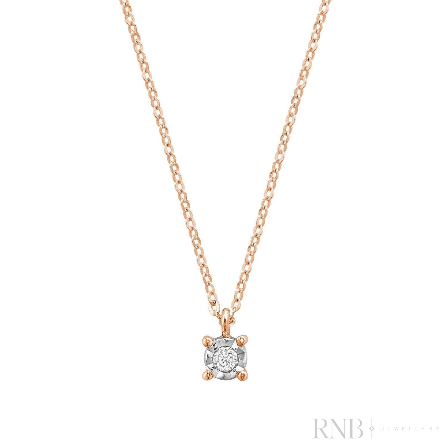 Illusion Diamond Pendant-RNB Jewellery