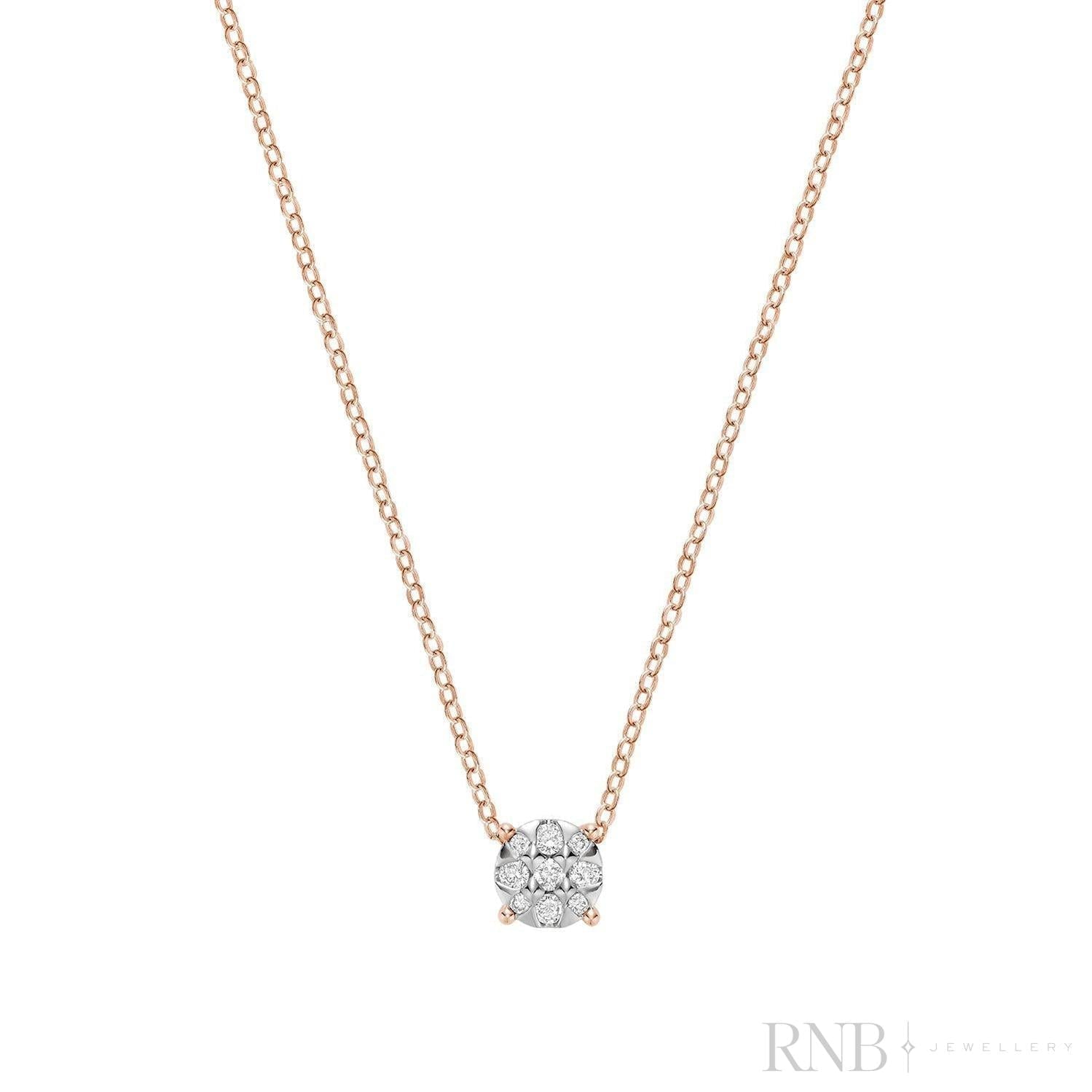 Illusion Diamond Pendant-RNB Jewellery