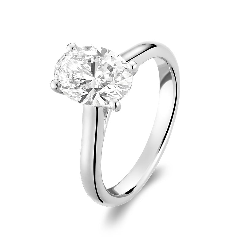 Bague en diamant de laboratoire à 5 pierres