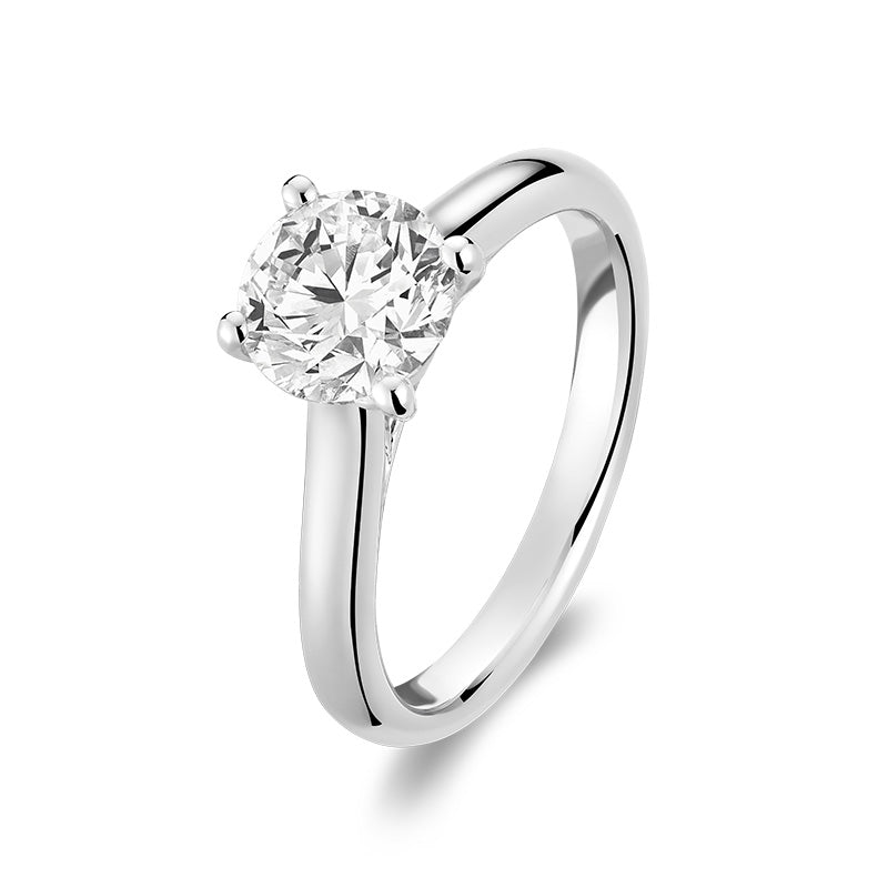 Bague en diamant de laboratoire à 5 pierres