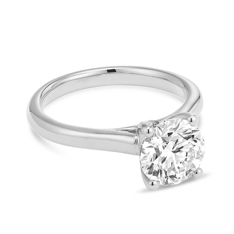 Bague en diamant de laboratoire à 5 pierres