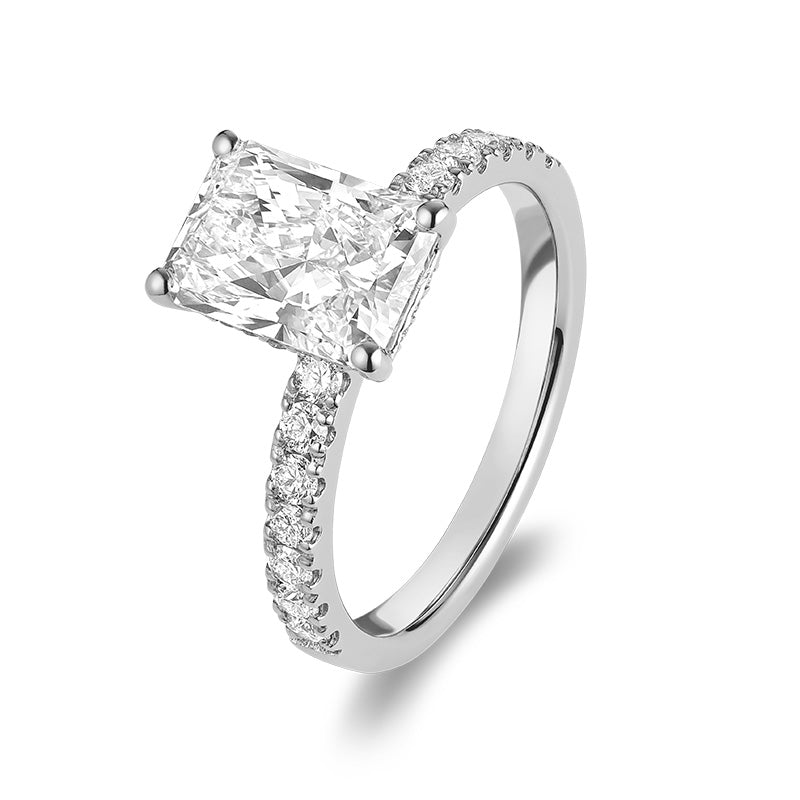 Bague en diamant de laboratoire à 5 pierres
