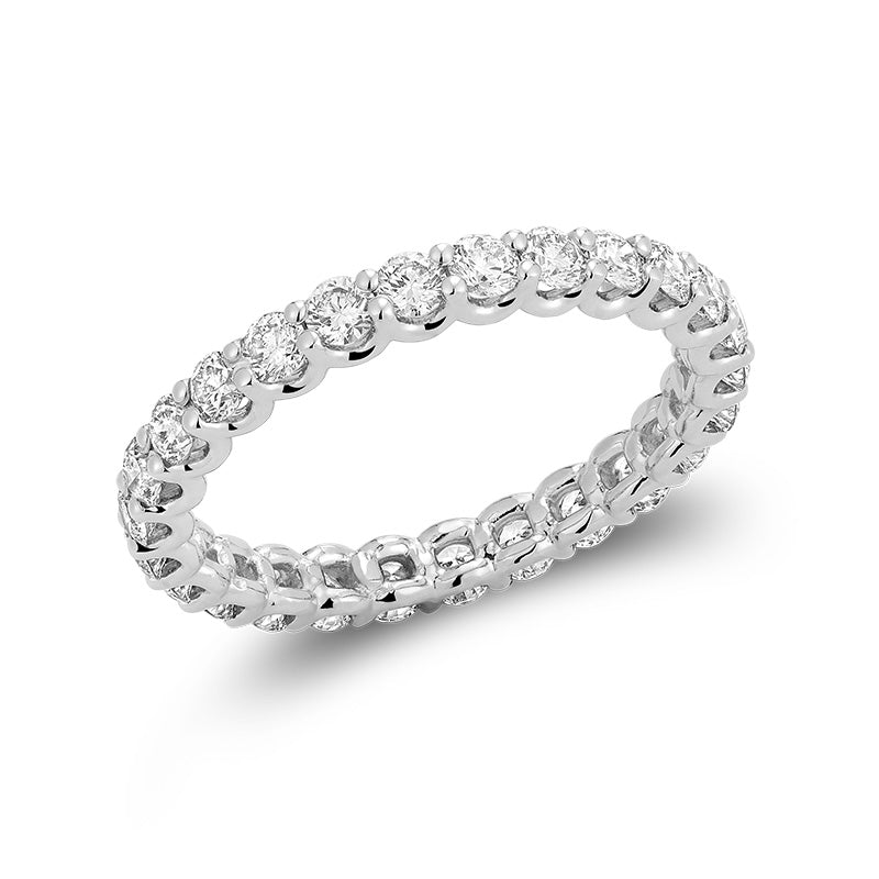 Eternity U-Setting Lab Grown Diamond Ring