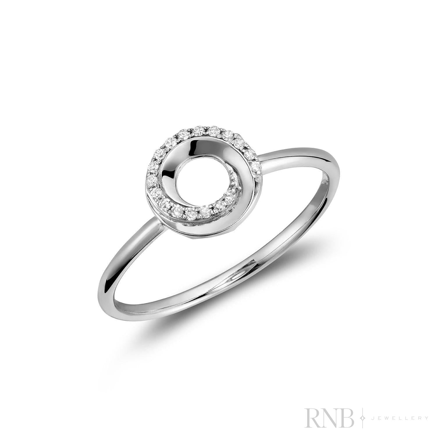 Whirl Diamond Ring-RNB Jewellery