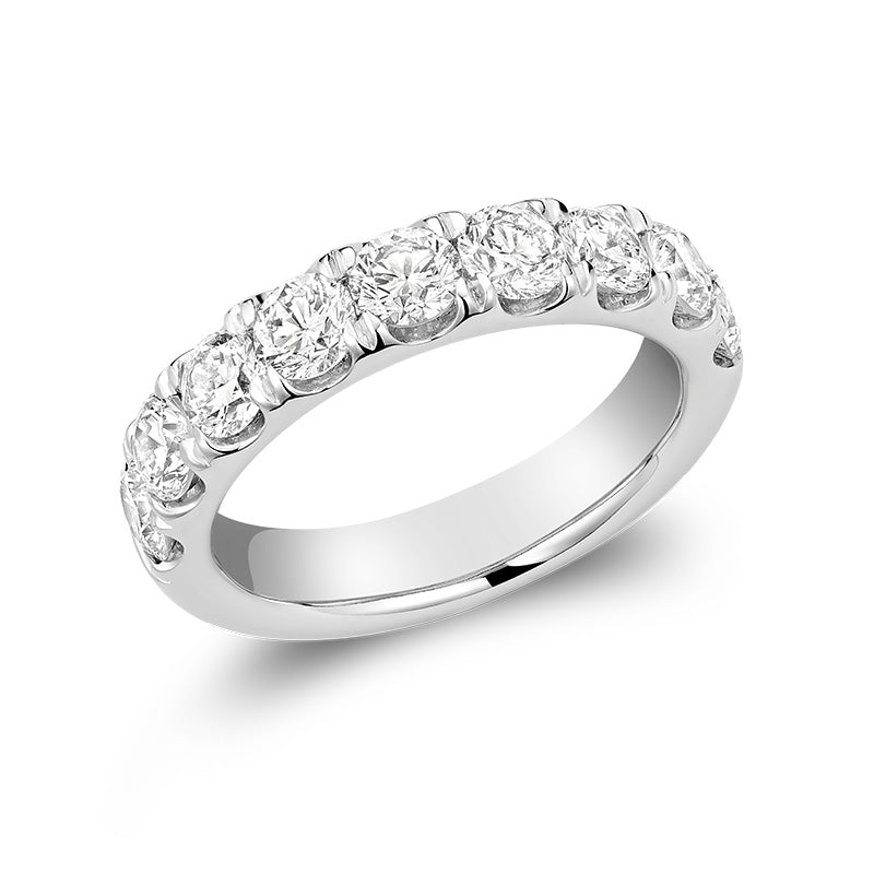 Bague en diamant de laboratoire à 5 pierres