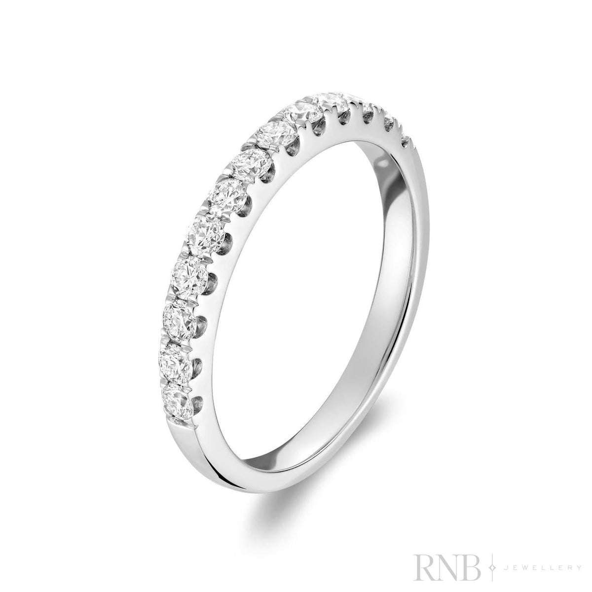 Classic Semi-Eternity Lab Grown Diamond Ring - RNB Jewellery