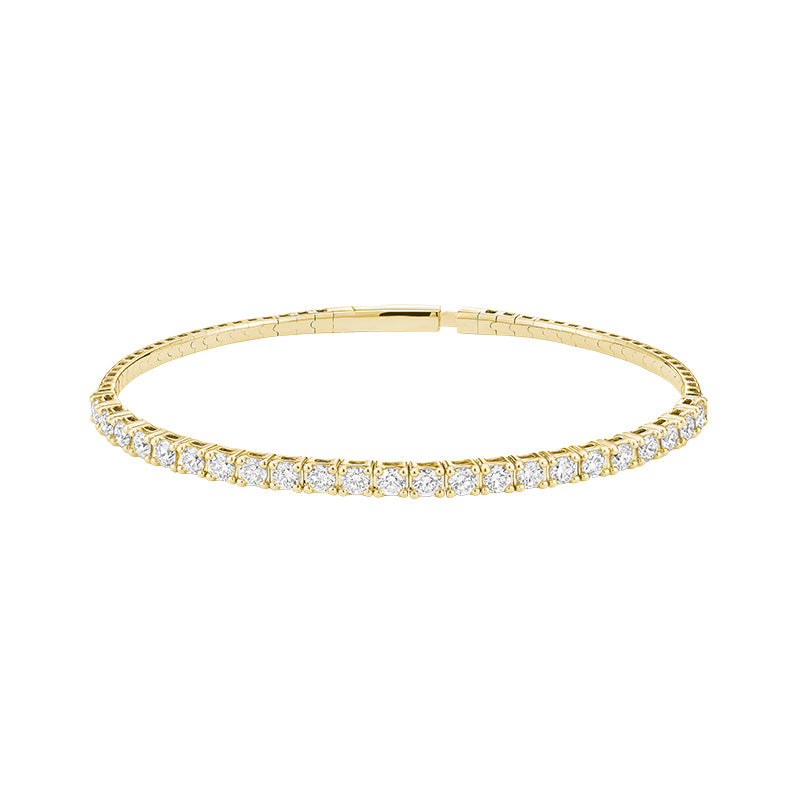 Bracelet en diamant de laboratoire
