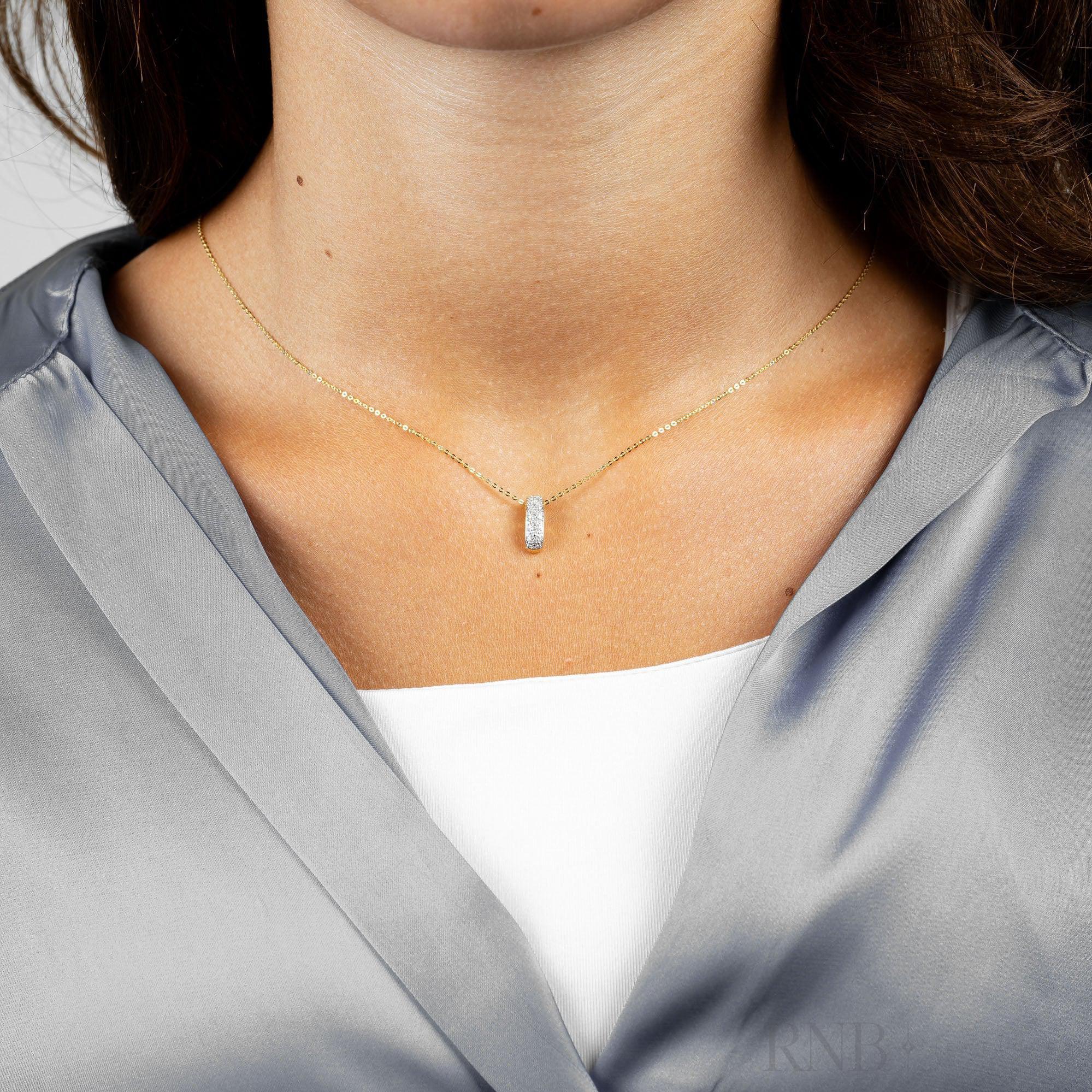 Diamond Pave Pendant-RNB Jewellery