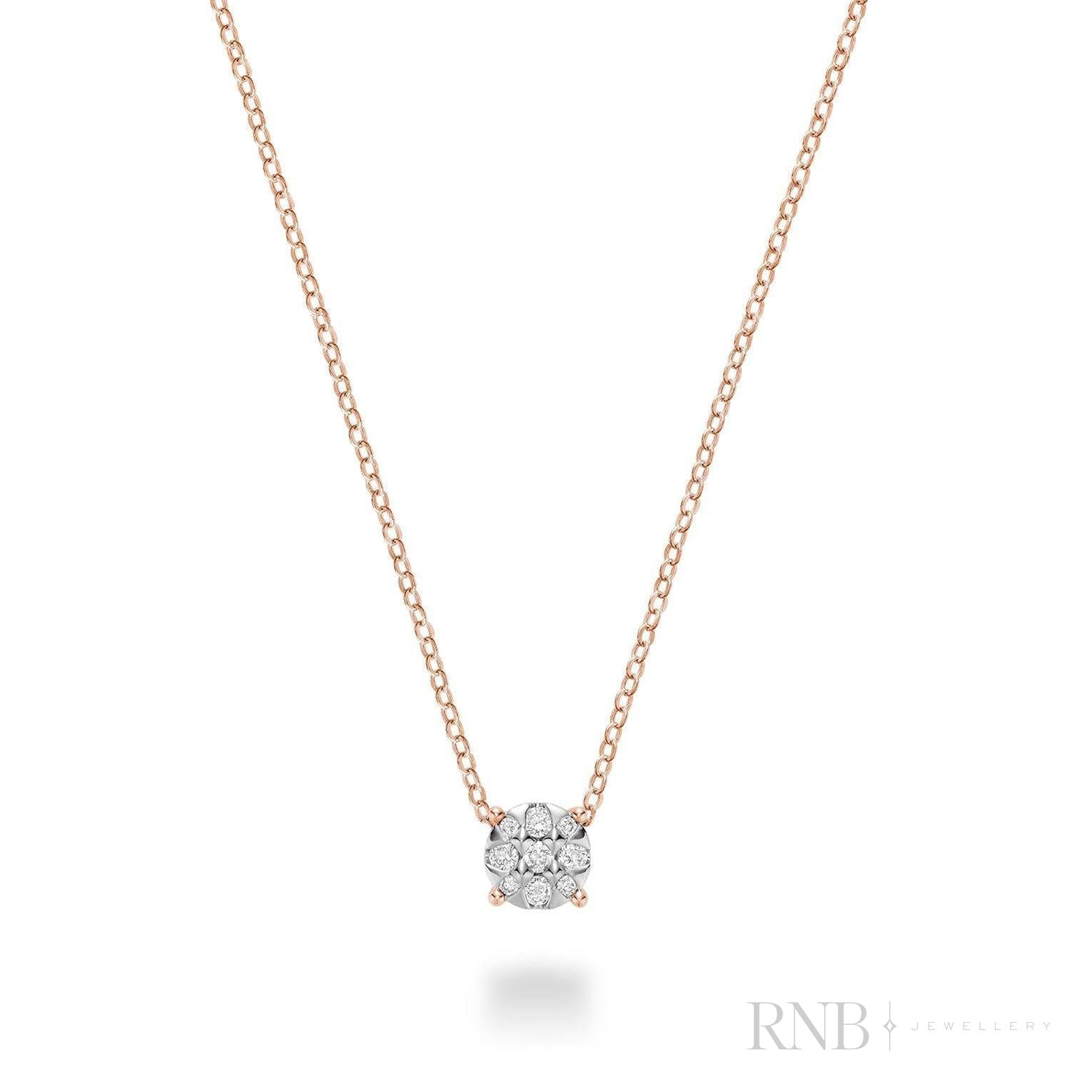 Illusion Diamond Pendant-RNB Jewellery