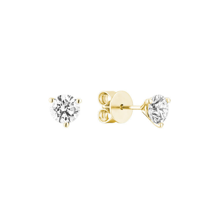 Boucles d'oreilles en diamant de laboratoire