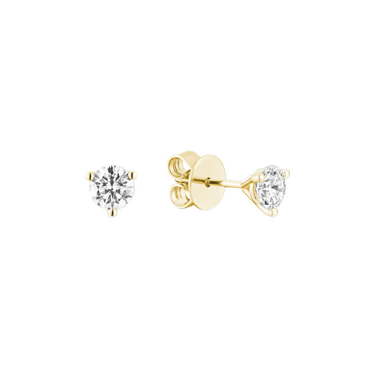 Boucles d'oreilles en diamant de laboratoire
