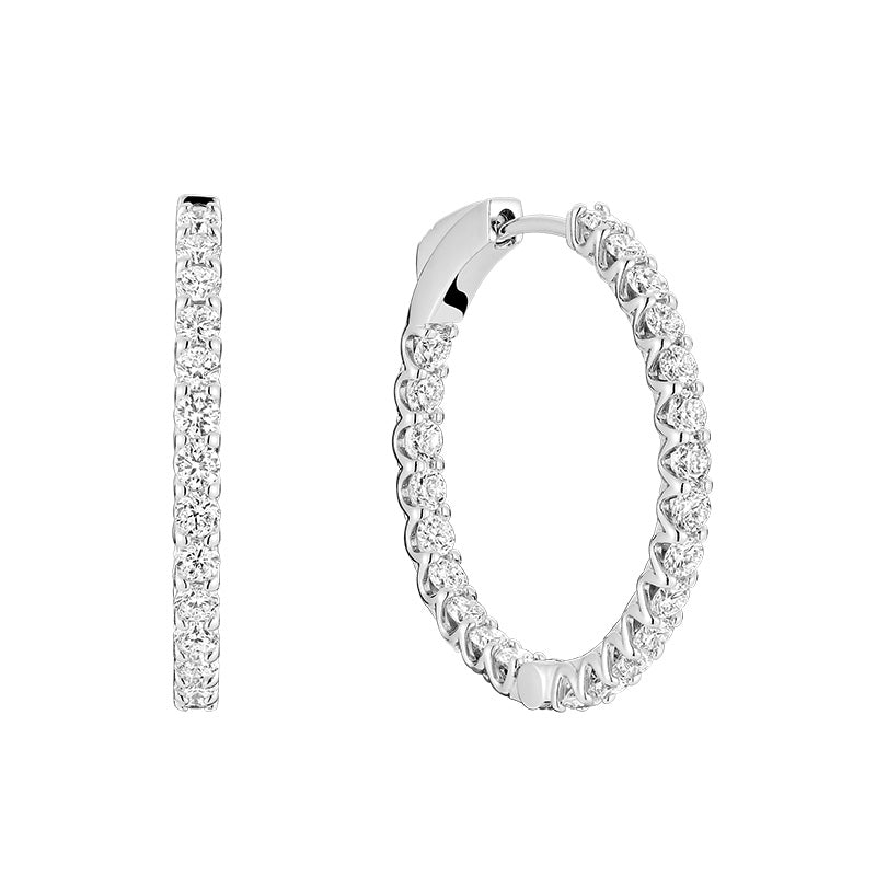Lab Grown Huggie Earrings